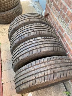 215/65/16” BFGOODRICH set of four tires like new