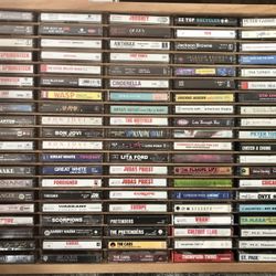 100 Vintage Cassette Tapes Various Artists