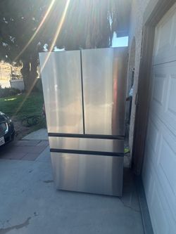 Samsung stainless steel 4 door refrigerator