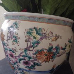 Asian Home Plants Vase With Plastic Plant 🌵