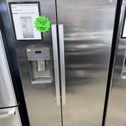 Ge Side-By-Side Refrigerator Brand New