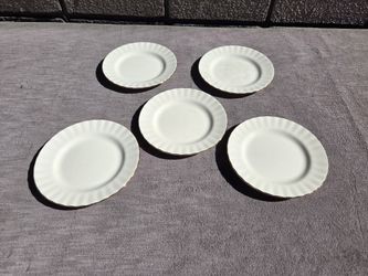 Royal Albert Affinity Gold Bread Plates 5