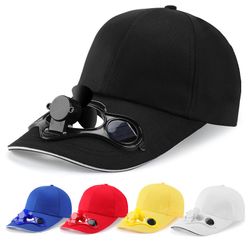 NEW SUN CAP SOLAR WITH FAN.
