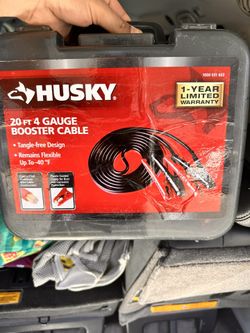 Booster Cable And Car Polisher 