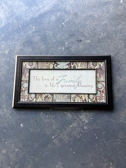 Home decor H 15 1/2 by L 27 1/4