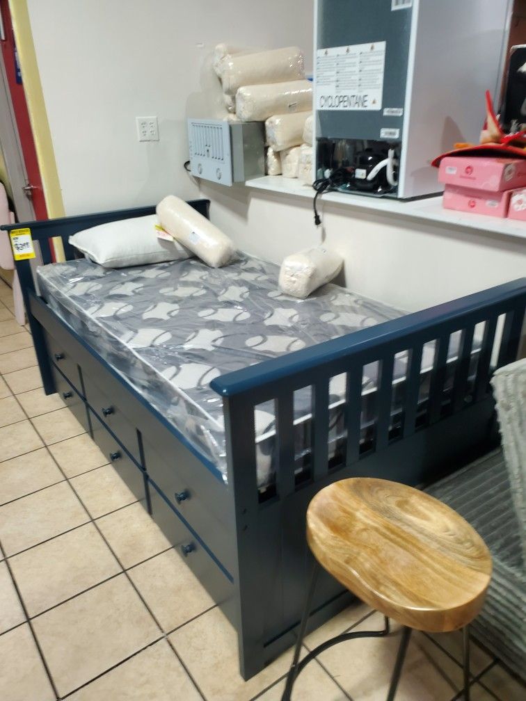 Torquoise Bed Frame