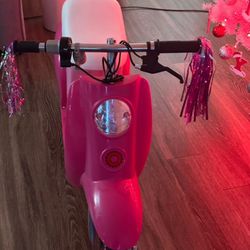 Pink Electric Scooter 