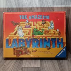 Vintage Ravensburger The Amazing Labyrinth Board Game