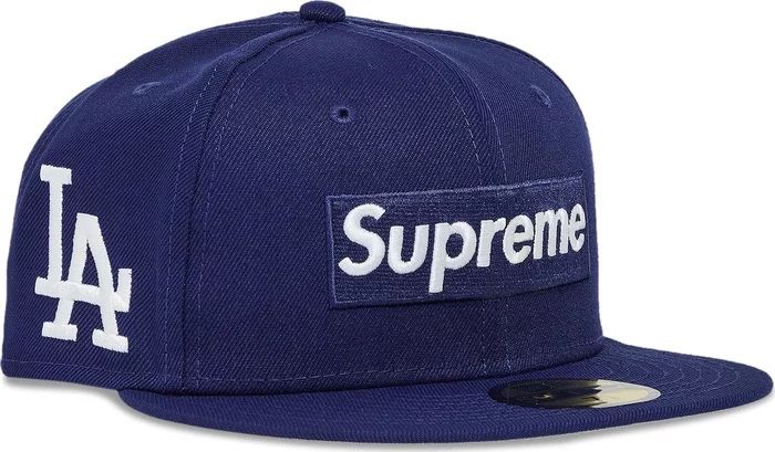 SUPREME MLB NEW ERA BOX LOGO LOS ANGELES DODGERS SIZE 7 1/2