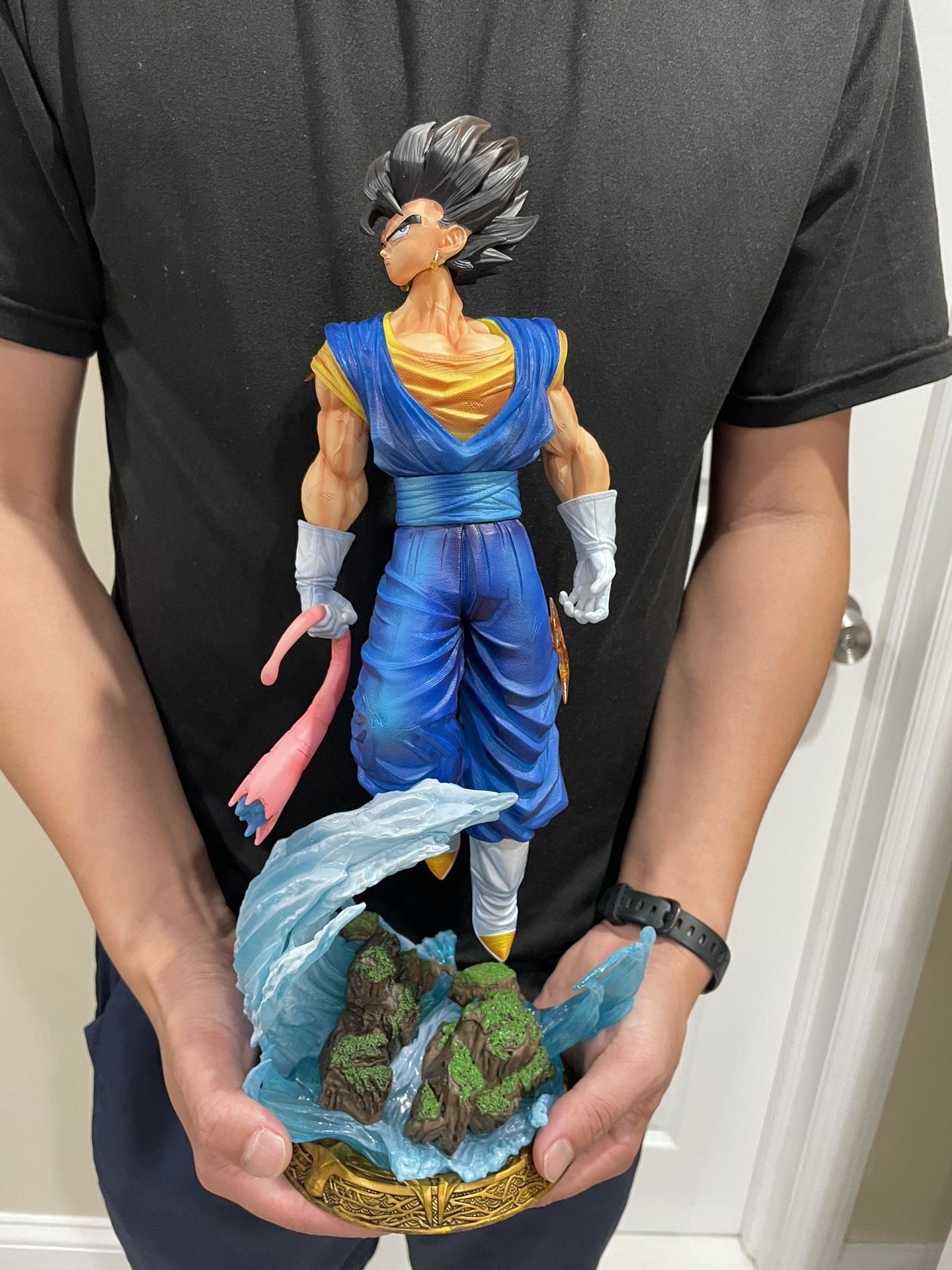 Large Dragon Ball Goku Vegeta Vegito Figure Statues