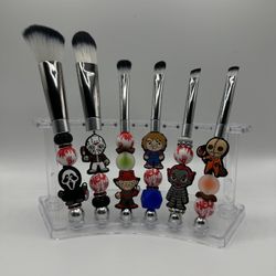 Horror Scary movie Beadable Makeup Brush Set 