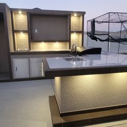 Modern TV BBQ UNIT