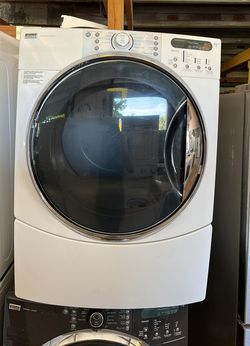 Kenmore Dryer Electric Front load White XL Capacity
