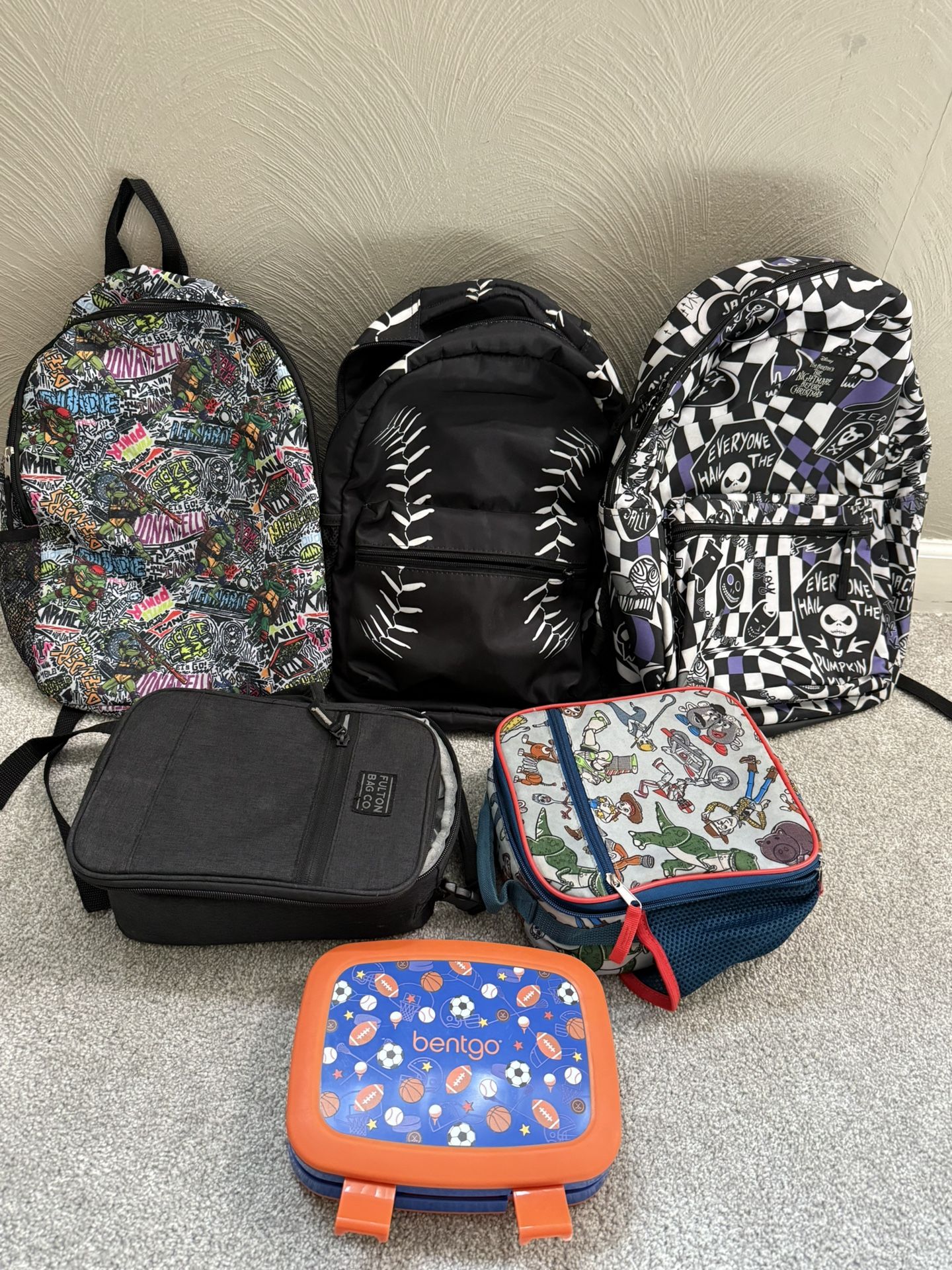 Backpacks & Lunch Bags