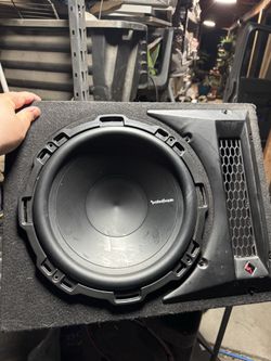 P1-1X12 Rockford Fosgate 12” Subwoofer