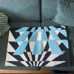 Rare Mooju shag rug