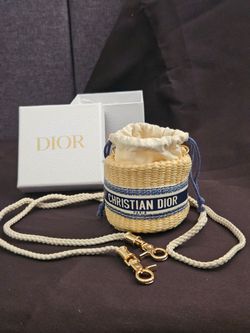 Christian Dior tiny bucket bag