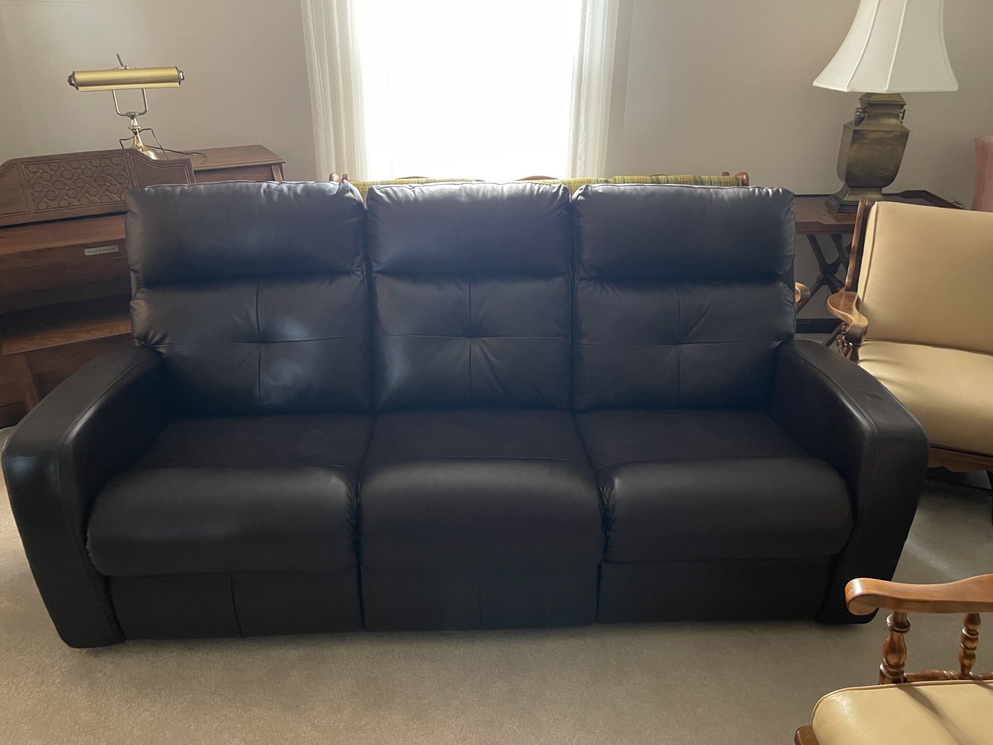 Brown Couch - Recliner