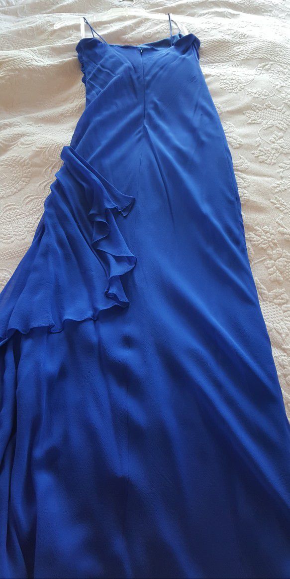 Silk Floor Length Dress Size 8