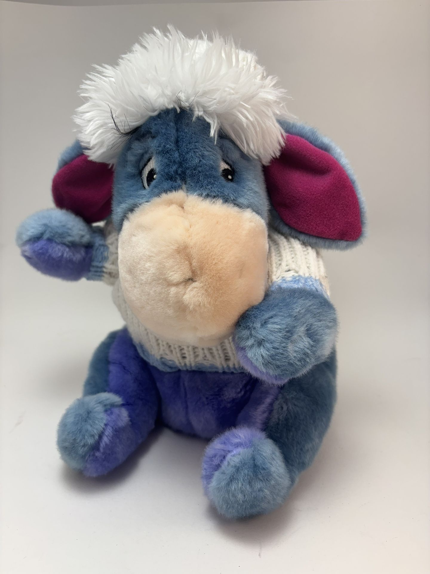 Disney Store Exclusive Winnie The Pooh's Eeyore Snowflake Plush R1 R1