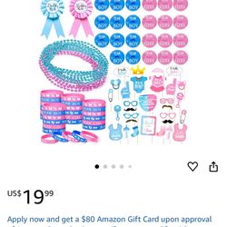 gender reveal stuff