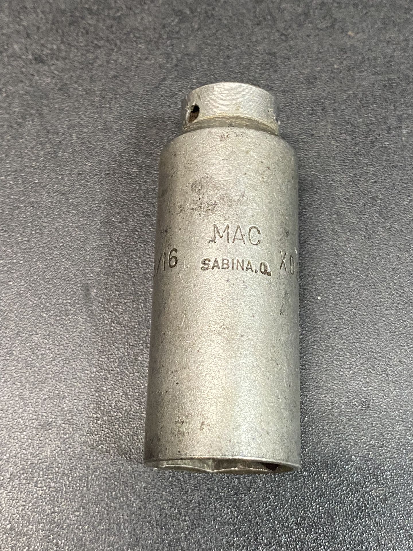 Vintage MAC Tools Sabina 3/8” Drive sockets XD266 13/16" & XD166 - 1/2" SAE Deep Sockets