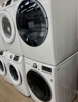Stackable washer and dryer