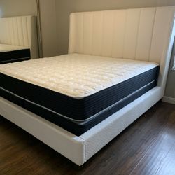 $699 Brand New King Bed Frame With Mattress (read description Below )