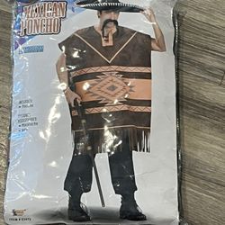New Adult Costume Poncho