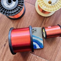 Magnet Wire (Enameled Copper Wire) – 2 Full Spools + 3 Bonus Spools