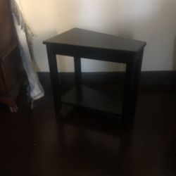 Black End Table 