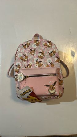 Pokémon Loungefly Eevee Floral Print Mini Backpack