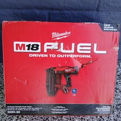 Finish Nail Gun 16ga Milwaukee Tool Only
