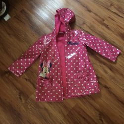 Minnie mouse raincoat