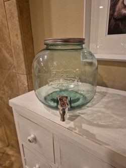 Farmhouse  Mason Jar beverage holder