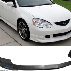 Fits 02-04 Acura RSX 2DR DC5 A-Spec Style Front Bumper Lip Spoiler Bodykit