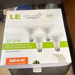 LED Bulbs. New. PAR38. Dimmable 15 W
