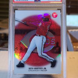 2002 Topps Pristine #100 Ken Griffey Jr. Refractor /149 PSA Gem Mint 10