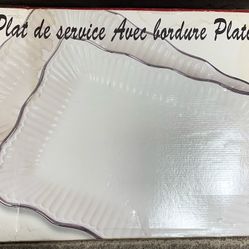 New in Box - 2 Serving Platters