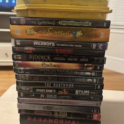 Stack Of DVDs