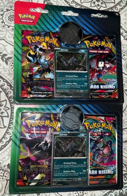 Pokemon TCG Pitch Black & Chaos Rising Blister Pack with Zarude Promo