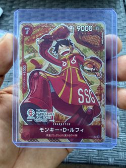Monkey.D.Luffy (Bandai Card Games Fest 24-25) P-080 One Piece Promotion Cards $500
