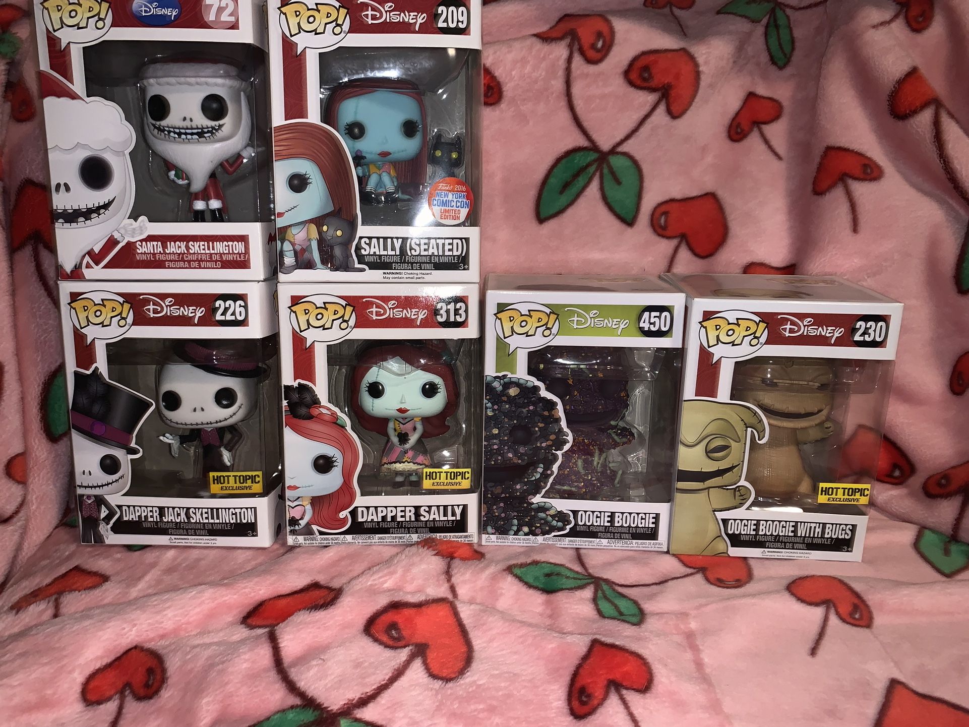 Horror NightMare Before Christmas Funko Pops