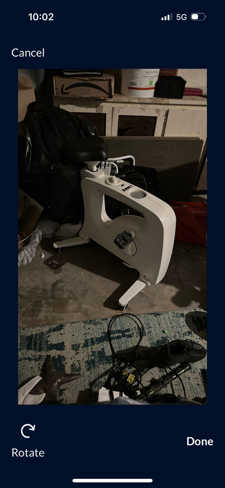 Under Desk Exercise Bike