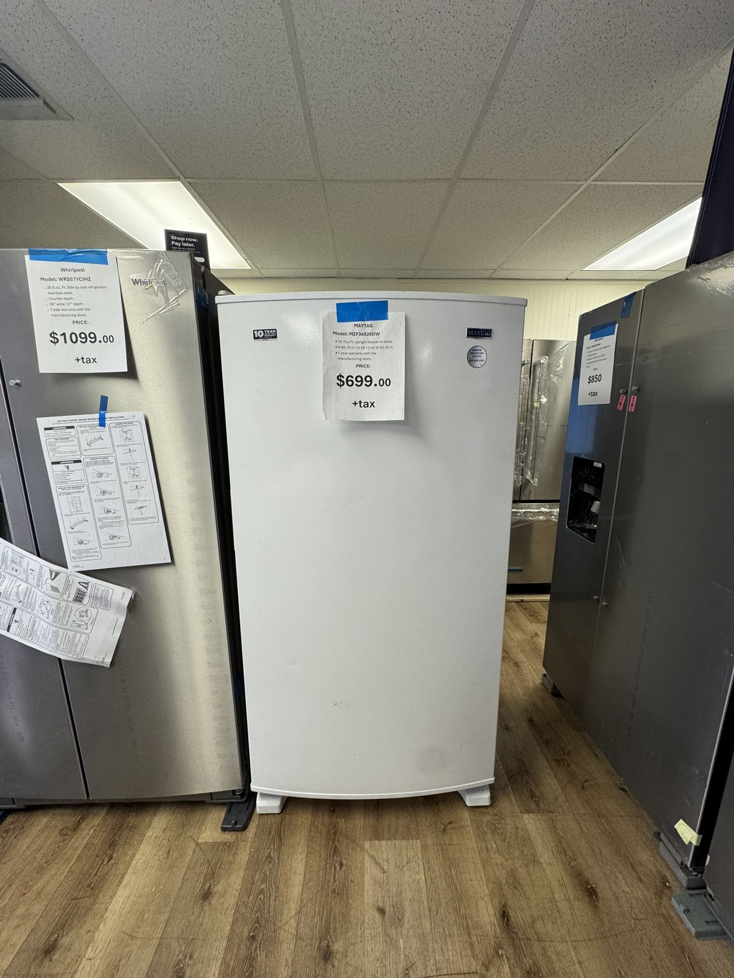 Maytag Upright Freezer