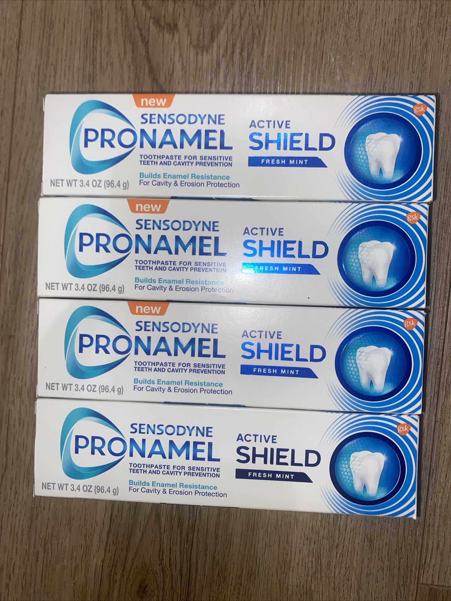 Pronamel Shield Toothpaste Lot Of 4 