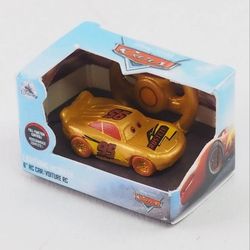 RARE GOLD DISNEY STORE EDITION CARS LIGHTNING MCQUEEN MINI BRANDS TOY ZURU NEW