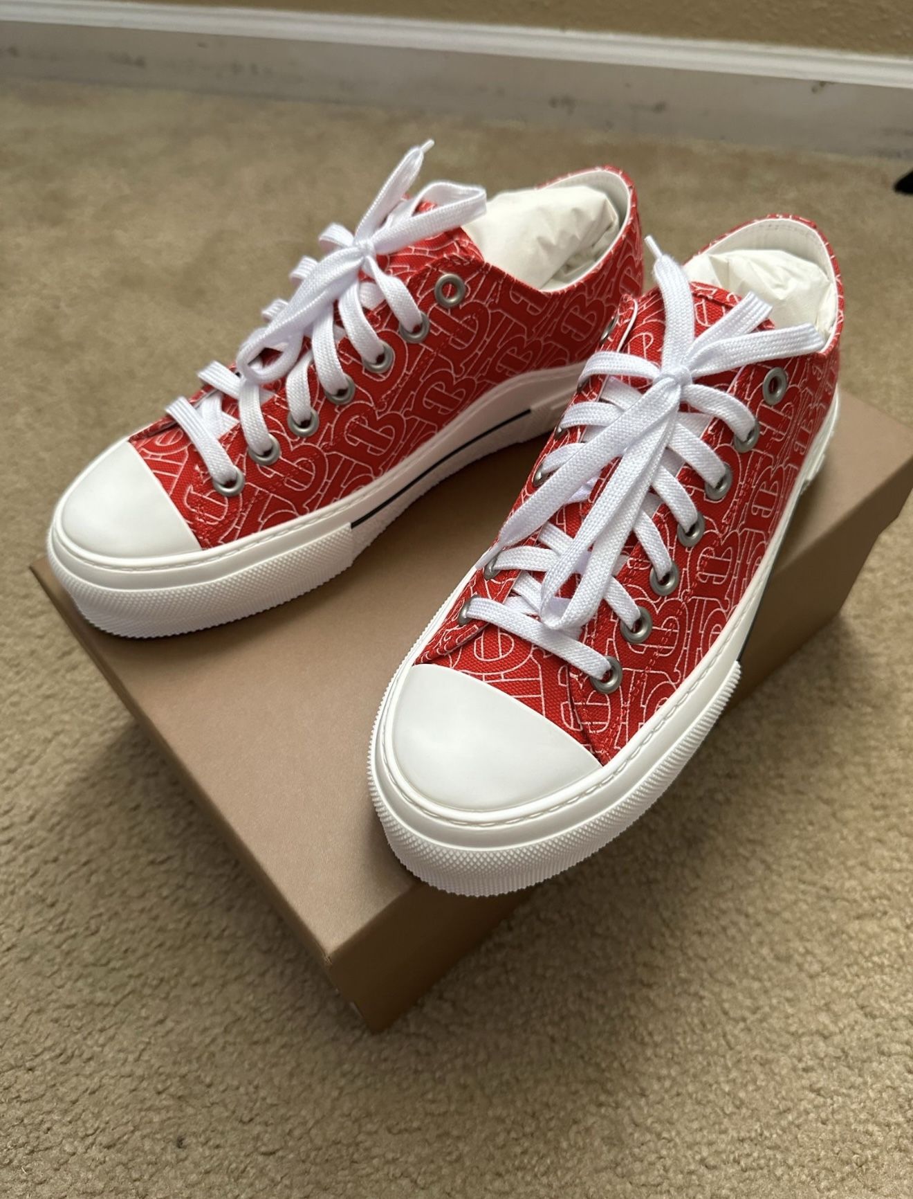  New Men Burberry Shoes 