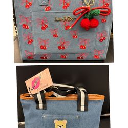 Luv by Betsey Johnson totes, read description