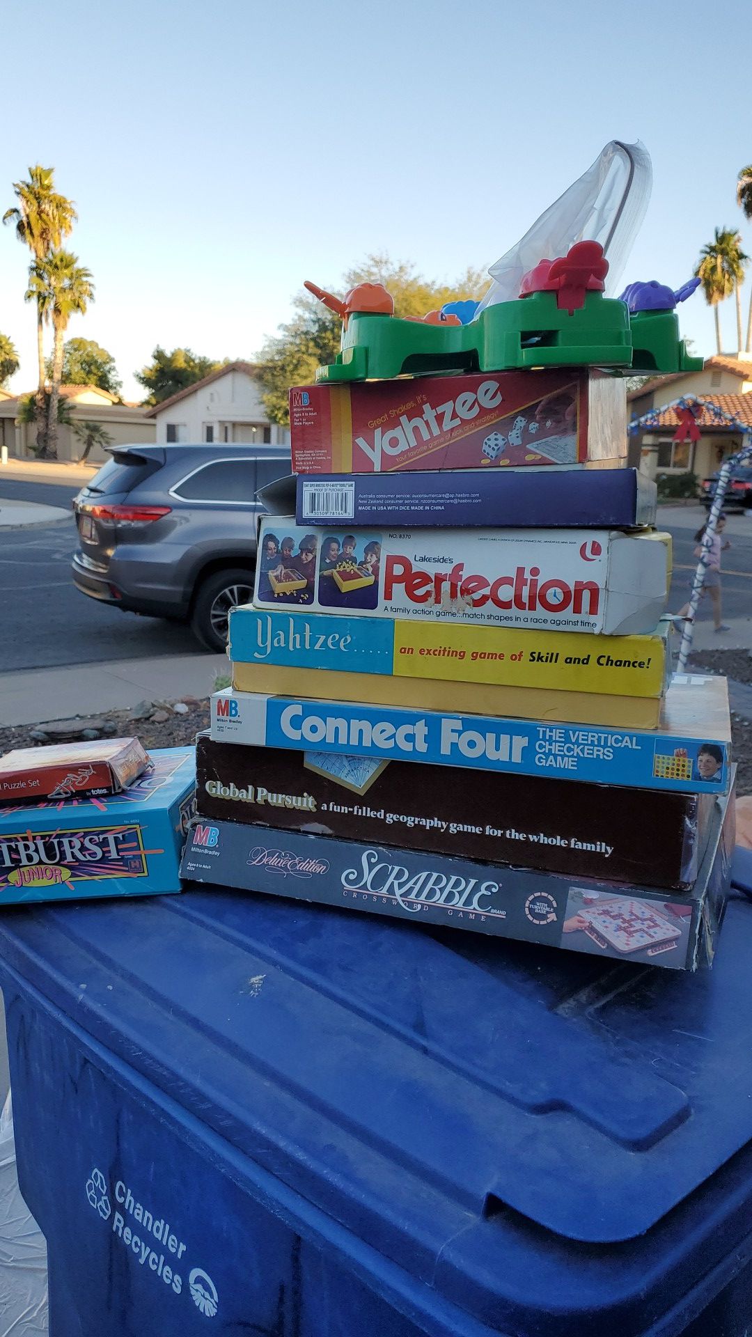 Vintage and Newer Board Games